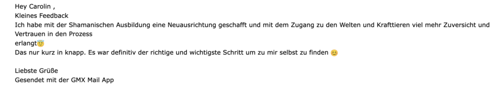 Schamanismus Ausbildung 2025