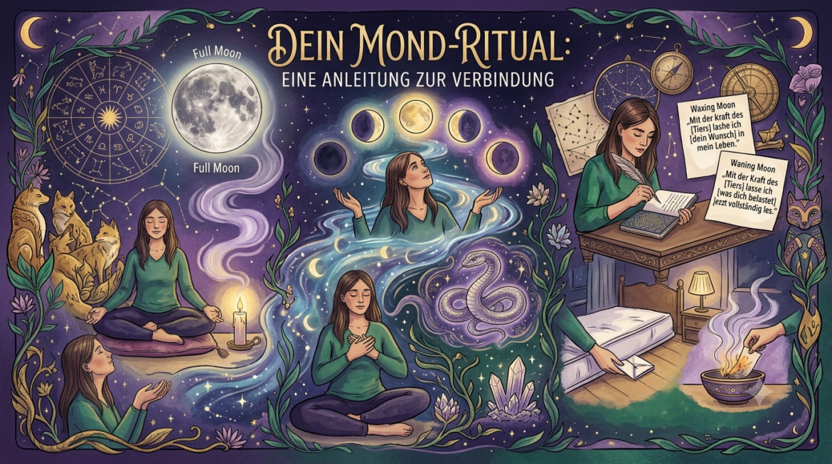 Die Mondphasen & ihre spirituelle Kraft